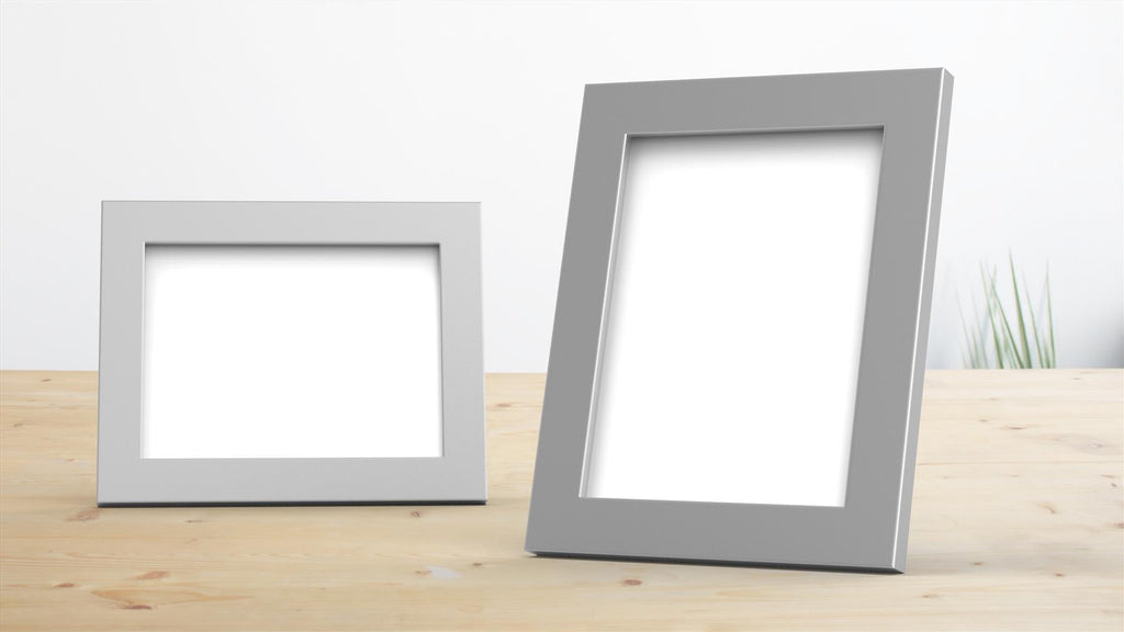 Classic Silver Photo, Picture & Poster Frames