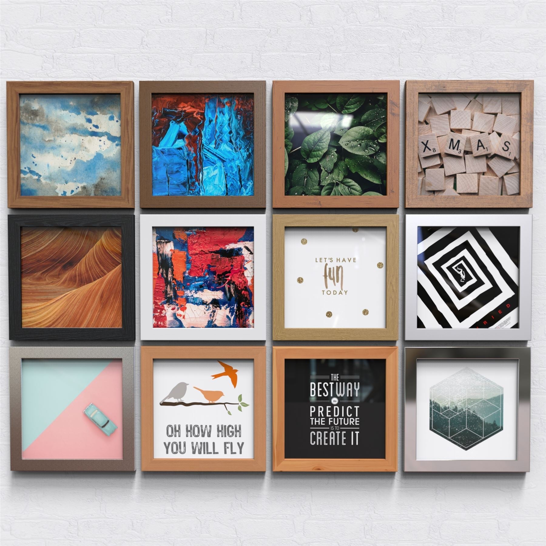 Classic White Photo, Picture & Poster Frames