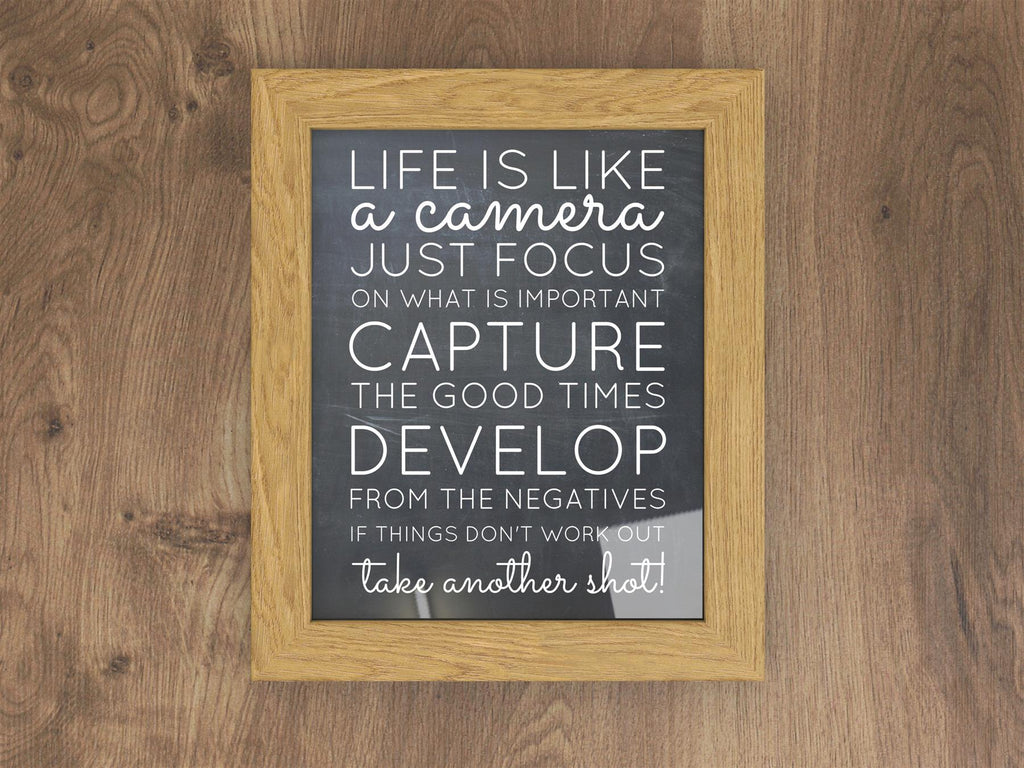 Classic Oak Photo, Picture & Poster Frames