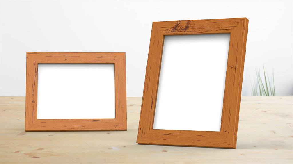 Classic Dark Teak Photo, Picture & Poster Frames