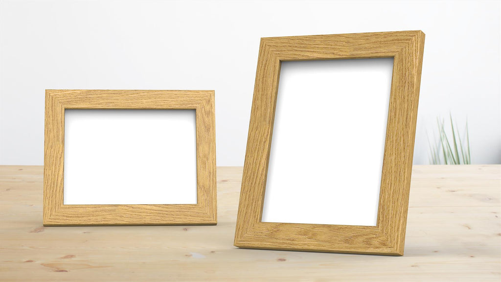 Classic Oak Photo, Picture & Poster Frames